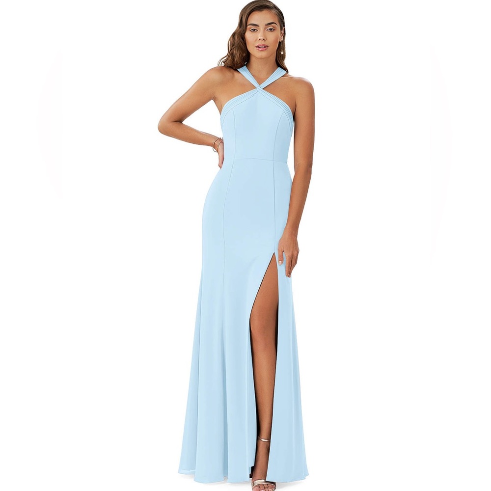 AZAZIE Rue Dress in Sky Blue A6